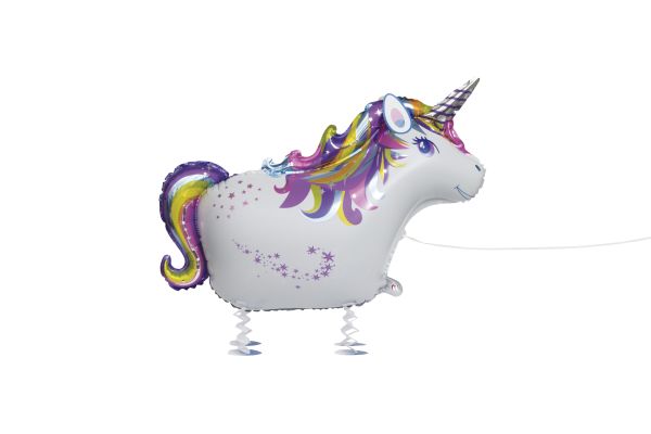 Walking Pet Unicorn Folienballon