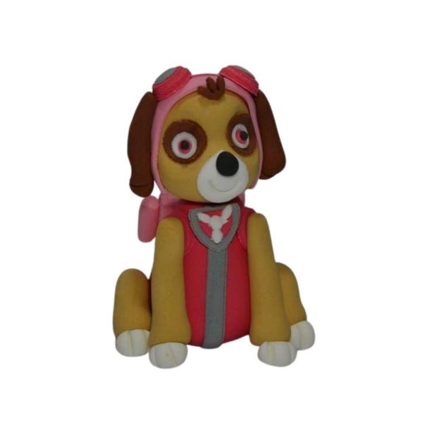 Paw Patrol Skye Zuckerfigur - handgefertigt