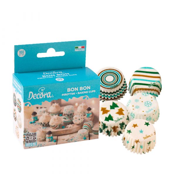 Mini-Baking Cups/Pralinenform X-Mas