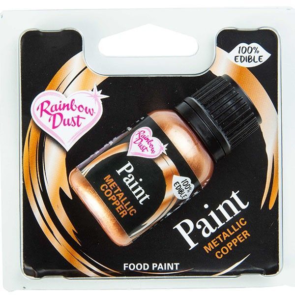 Metallic Food Paint Copper