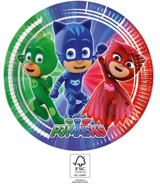 PJ Masks Pappteller/8