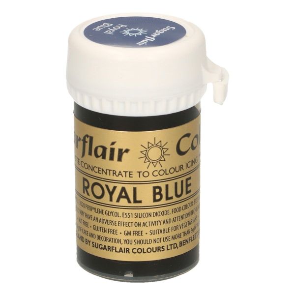 Sugarflair Pastenfarbe - Royal Blue
