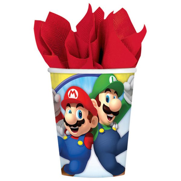 Super Mario 8 Becher