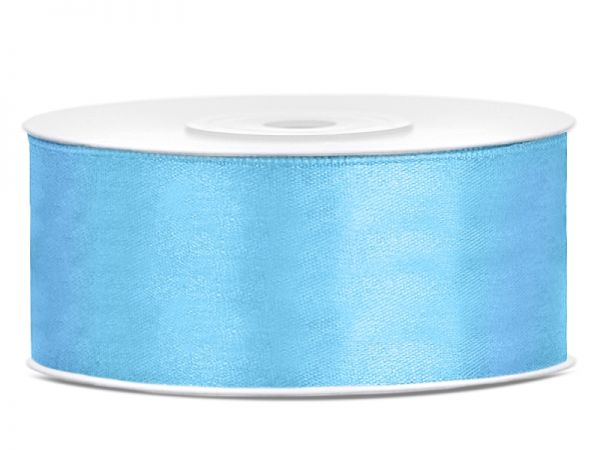 Satinband Hellblau
