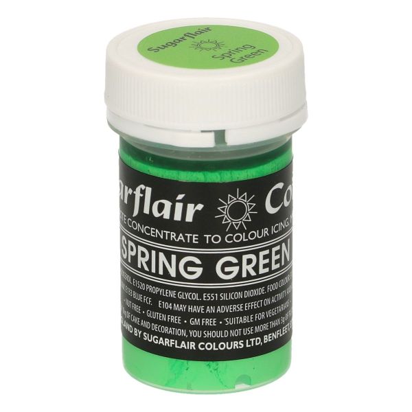 Sugarflair Pastenfarbe Pastel - Spring Green