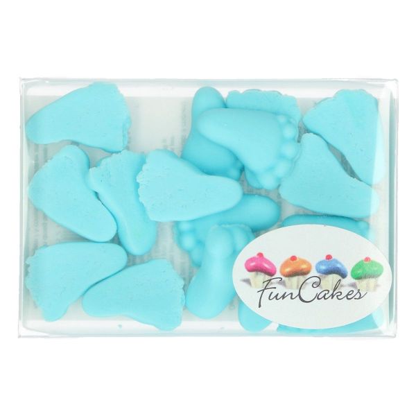 Funcakes Babyfüße blau