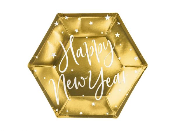 Happy New Year Pappteller