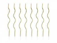 Kerzen Curl Gold 14 cm Kerzen Curl Gold 14 cm