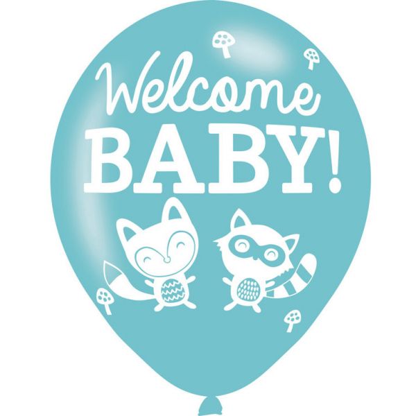 Woodland Welcome 6 Ballons