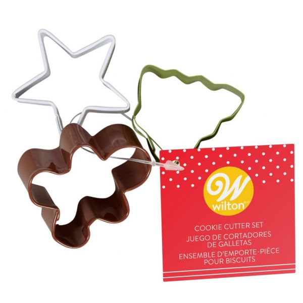Wilton Mini-Keksausstecher Weihnachten