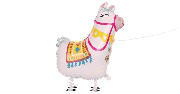 Walking Pet Lama Folienballon