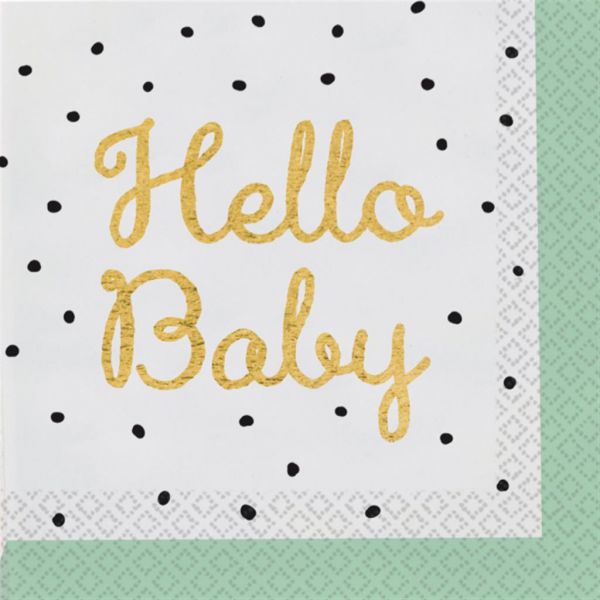 Hello Baby Servietten