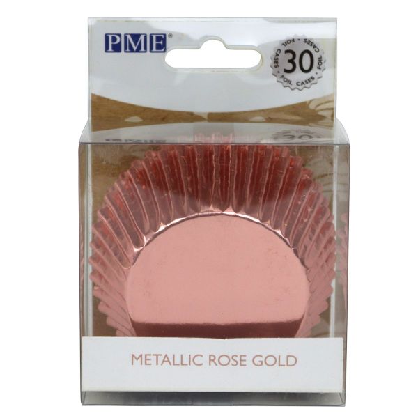 PME Muffin Förmchen Metallic Rosegold