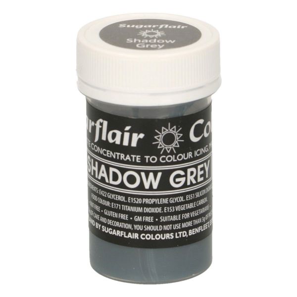 Sugarflair Pastenfarbe Pastel - Shadow Grey