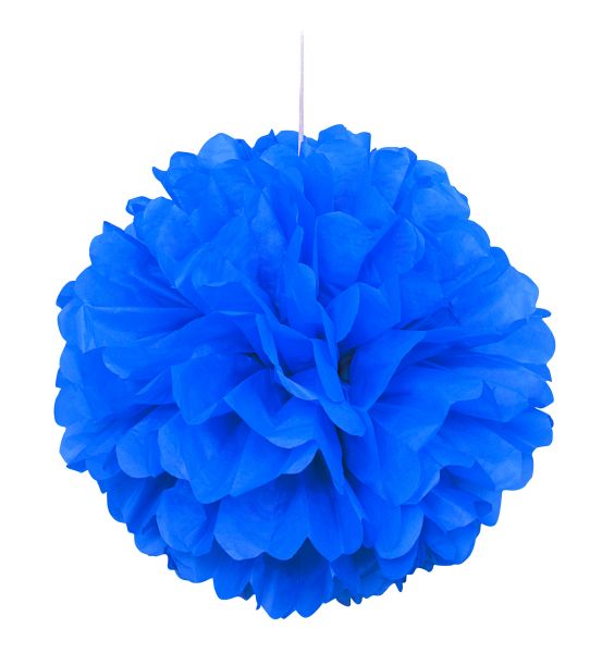 Pompom Royal Blue 40 cm