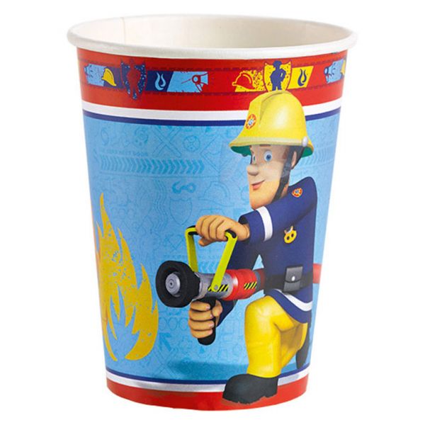 Fireman Sam 8 Becher