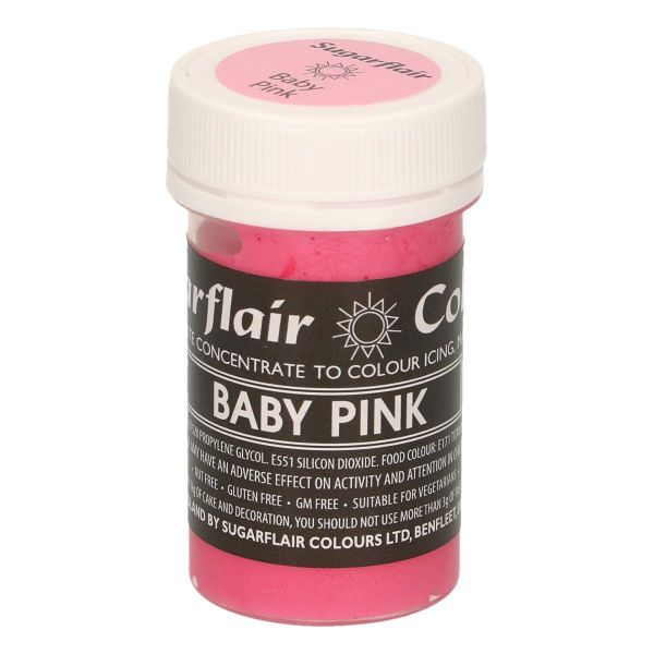 Sugarflair Pastenfarbe Pastel - Baby Pink
