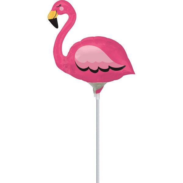 Flamingo Mini-Folienballon