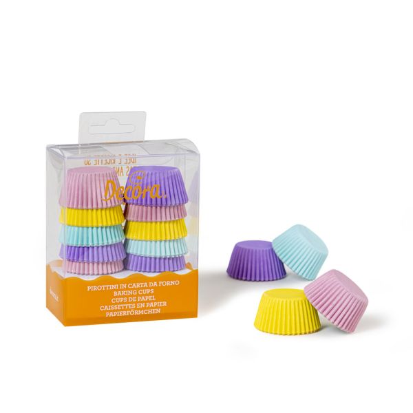 Mini-Muffin Baking Cups Pastel