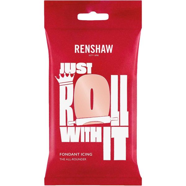 Renshaw Rollfondant Pro Peach Blush 250 g