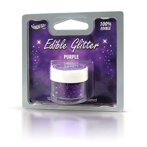 Essbarer Glitzer - Purple