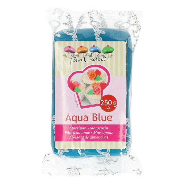 Marzipan Aqua Blue 250 g