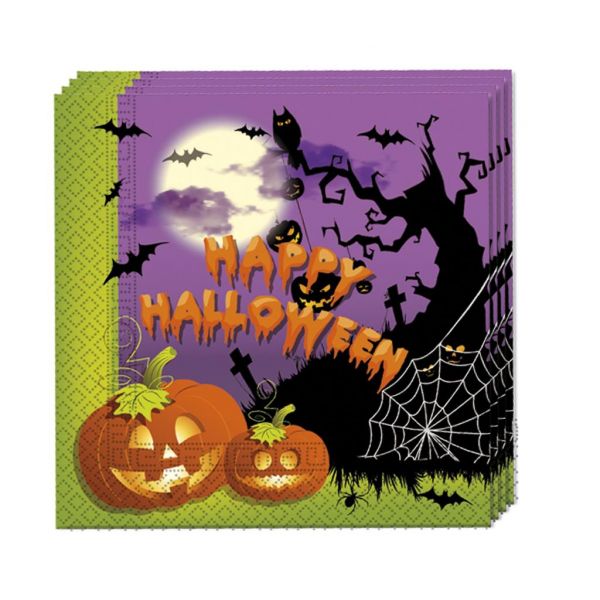 Happy Spooky Halloween Servietten