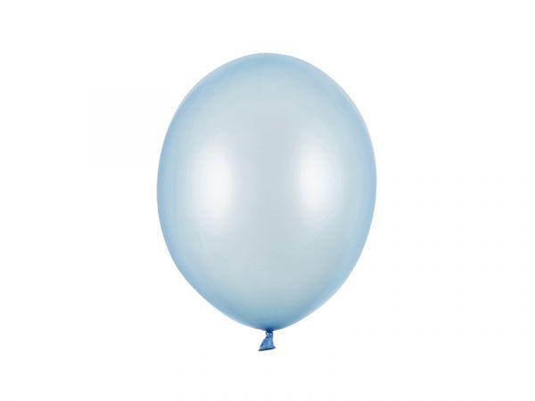 Ballons Metallic Baby Blue