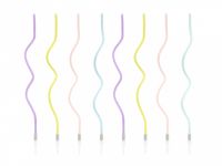 Kerzen Curl Mix 14 cm Kerzen Curl Mix 14 cm