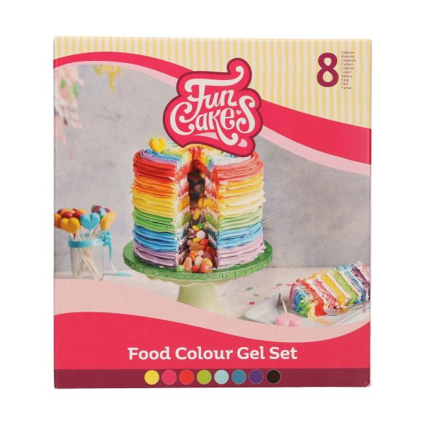 Funcolours Farben Gel Set/8