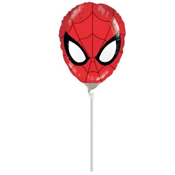 Spiderman Kopf Mini-Folienballon