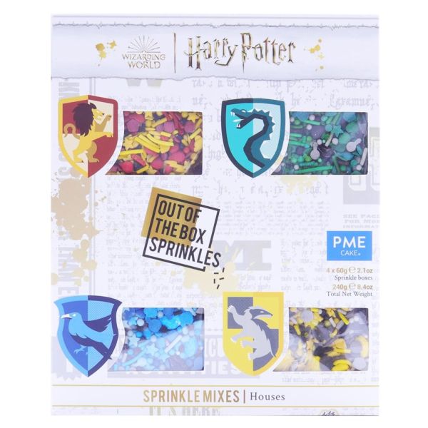 Harry Potter Streusel-Mix 4er Set Häuser