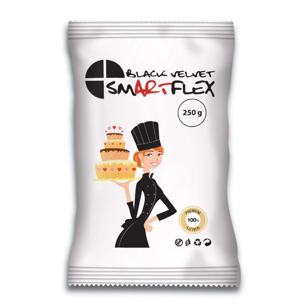 Smartflex Fondant Black 250g