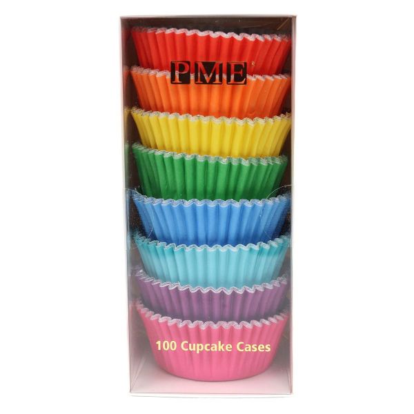 Rainbow Muffinförmchen