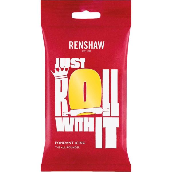 Renshaw Rollfondant Pro Yellow 250g