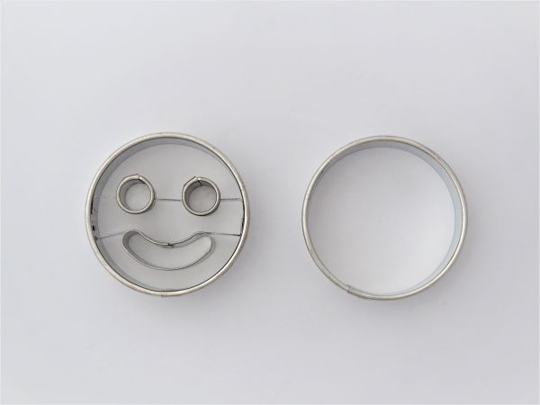 Ausstecher Set Smiley /2