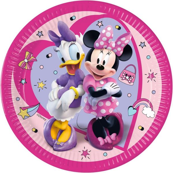 Minnie Junior Pappteller/8