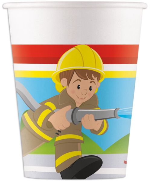 Firefighters Pappbecher/8