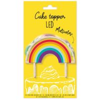 SC Cake Topper LED Regenbogen SC Cake Topper LED Regenbogen
