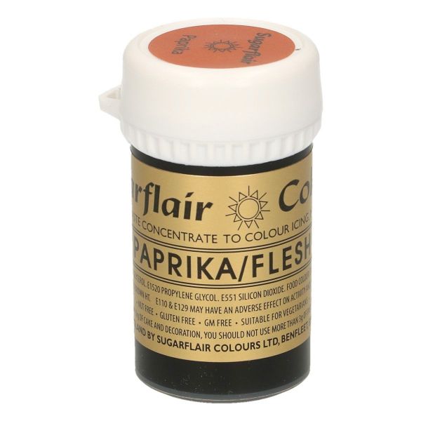 Sugarflair Pastenfarbe - Paprika/Flesh