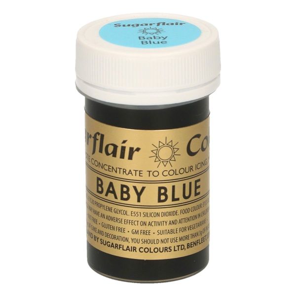 Sugarflair Pastenfarbe - Baby Blue