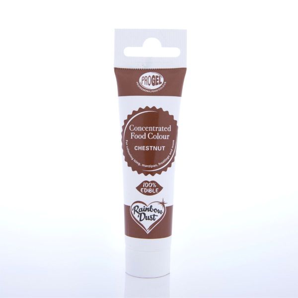 Lebensmittelfarbe - Gel - Chestnut