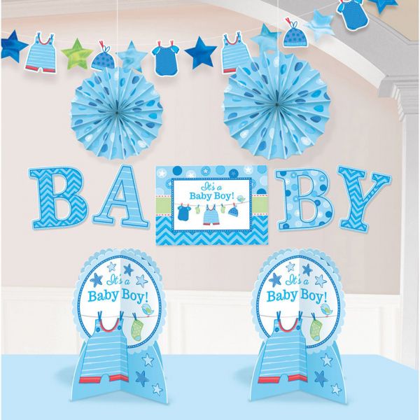 Shower with Love Deko-Set Boy