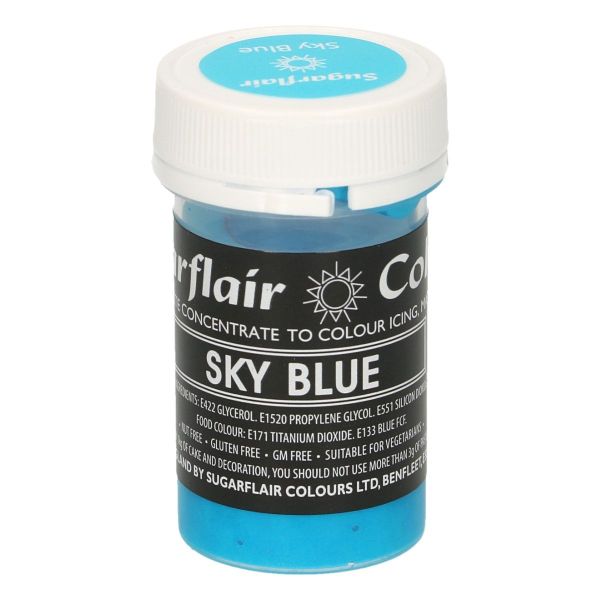 Sugarflair Pastenfarbe Pastel - Sky Blue