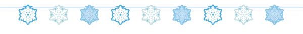 Shimmer Snowflake Banner
