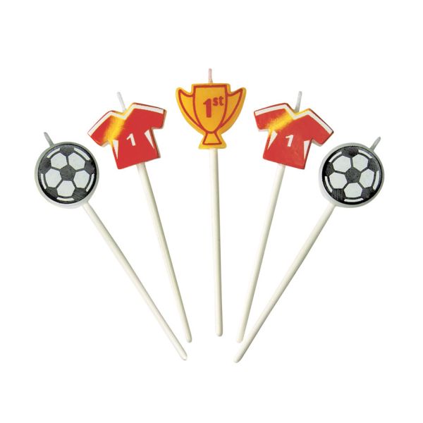 Fußball Kerzen Sticks