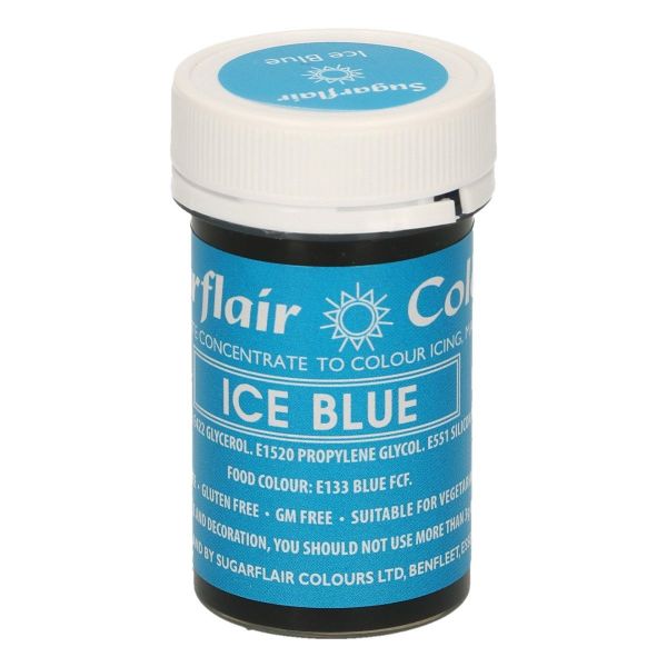 Sugarflair Pastenfarbe - Ice Blue