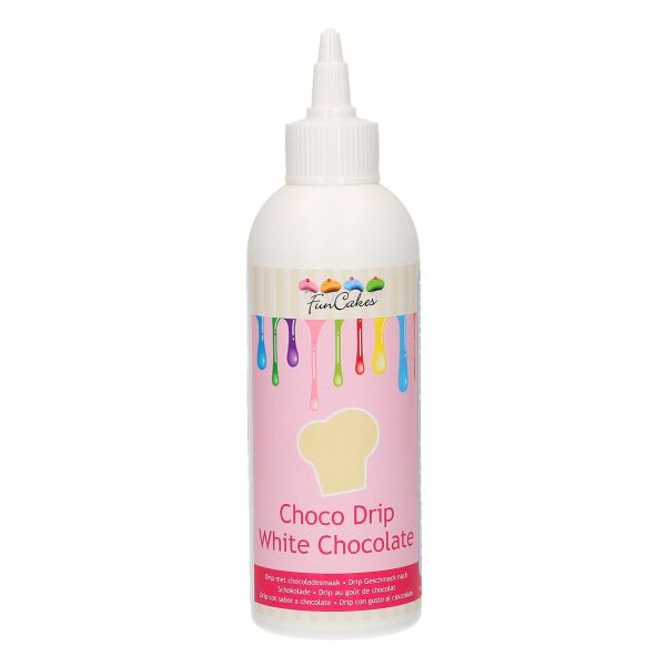 FC Choco Drip weiße Schokolade 180g