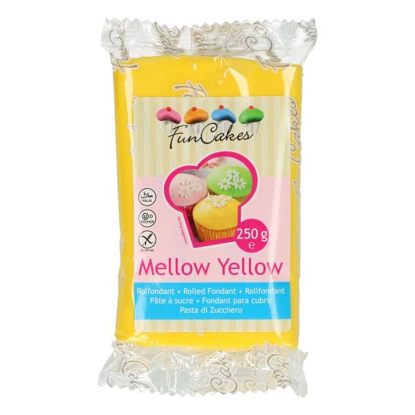 Rollfondant Mellow Yellow 250 g