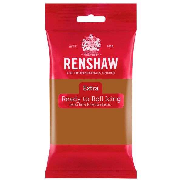 Renshaw Rollfondant Extra Teddy Bear Brown 250 g